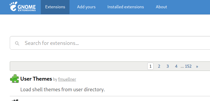 Gnome Extensions