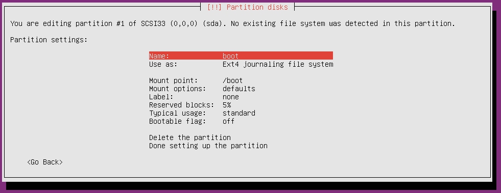 設定磁碟_Partition settings