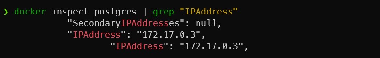 Server Hostname Container IP