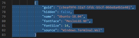 Setting font and font size