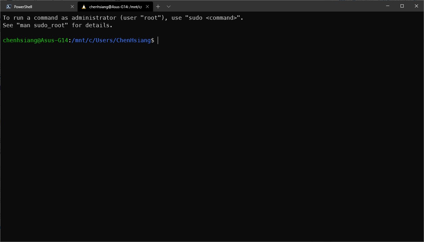 Into WSL